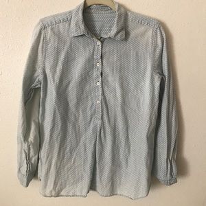 Loft Chambray Top